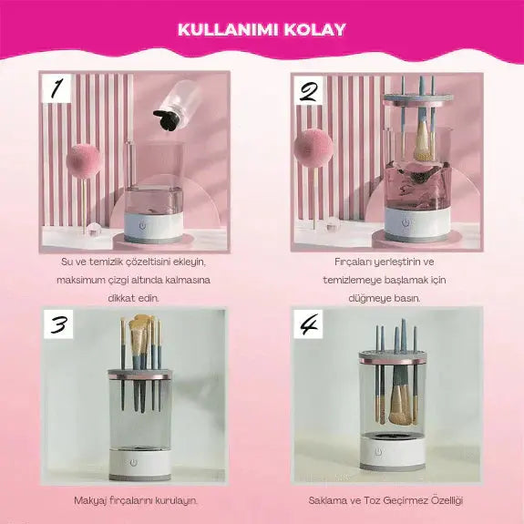 Electric Makeup Brush Cleaner