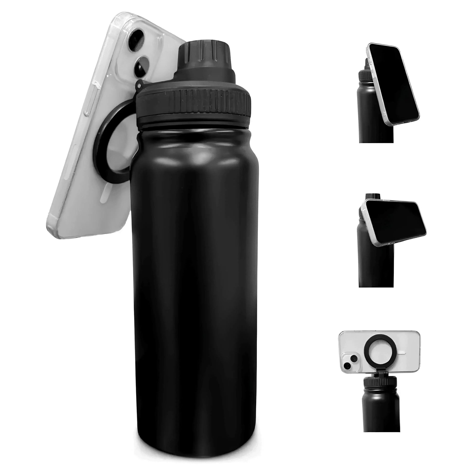 Magsafe Bottle - Manyetik Kapaklı Paslanmaz Çelik - termoshane.com