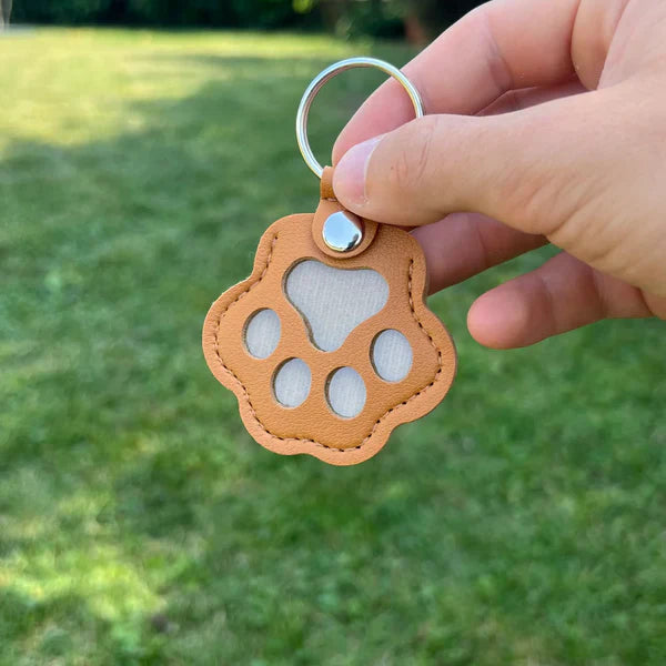 Pet Feather Keychain