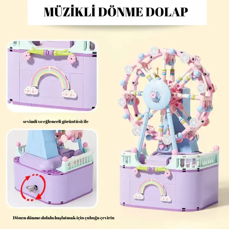 Bricksettle™ Müzikli Dönme Dolap