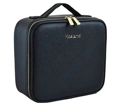Lighted Mirror Makeup Bag